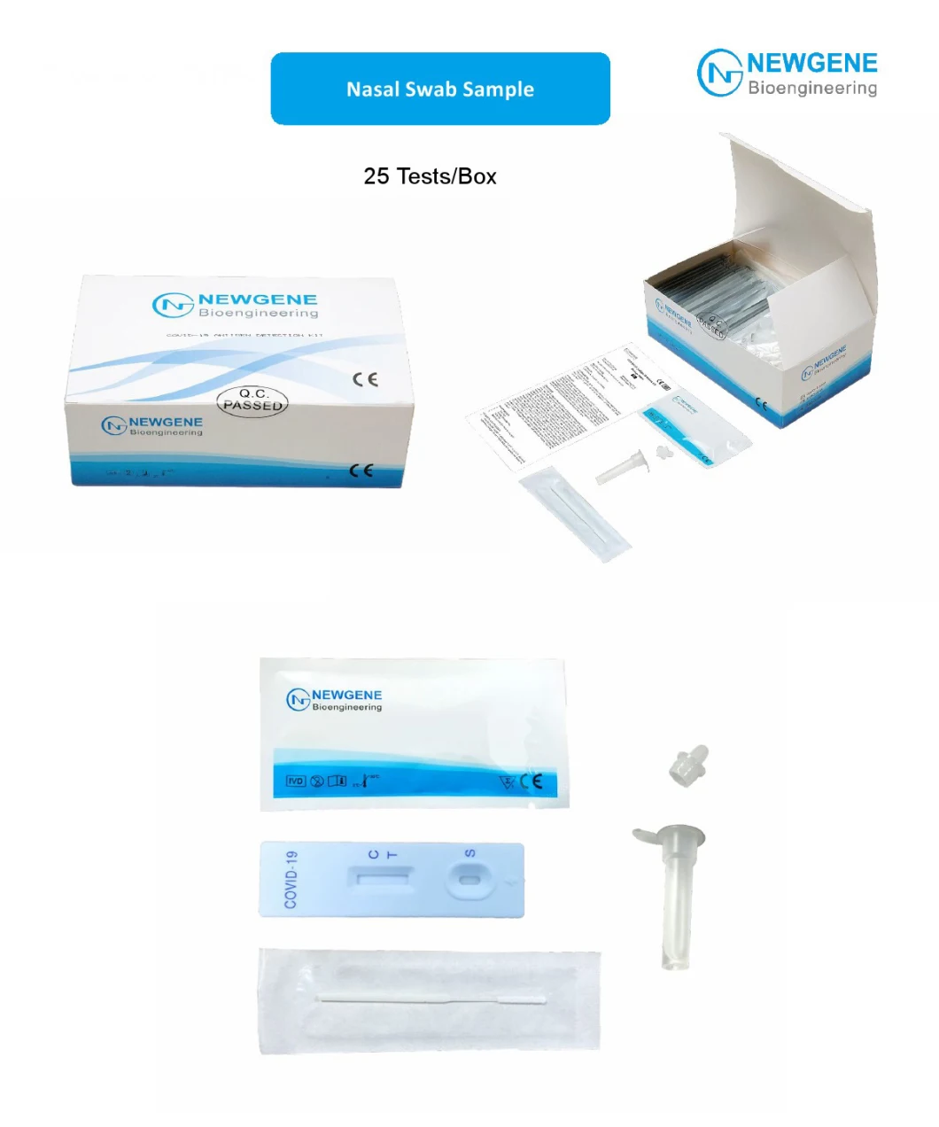 Coil-19 Home Test Antigen Self Test Kit Nasal Antigen Rapid Test Diagnostic Test