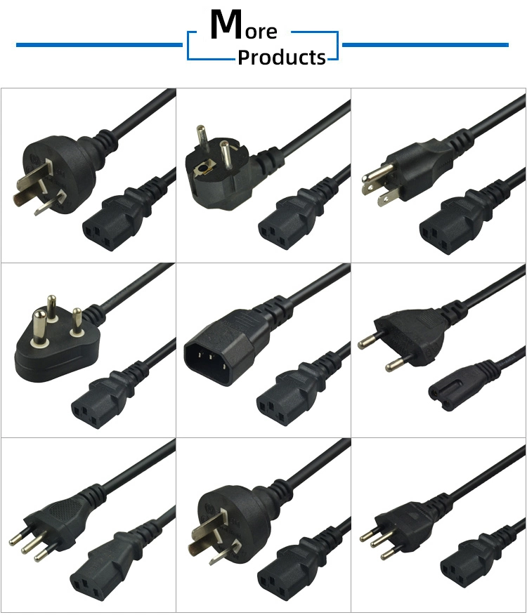 10 FT 110V Cable Extension AC Plug 18 AWG Power Cord