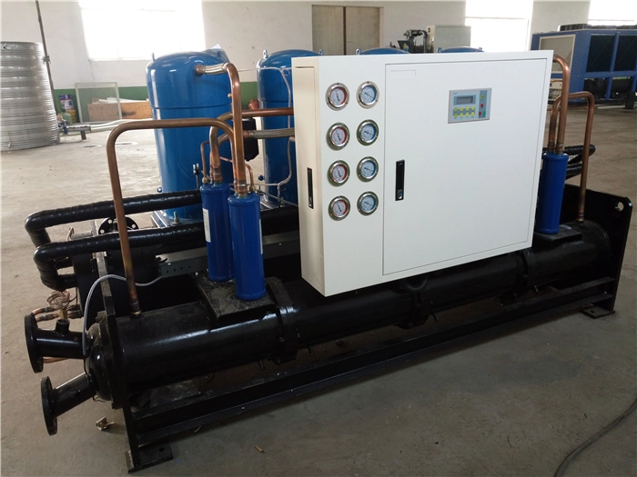 Big Cooling Capacity Scroll Type Water Cooled Chiller with 4 Compressor