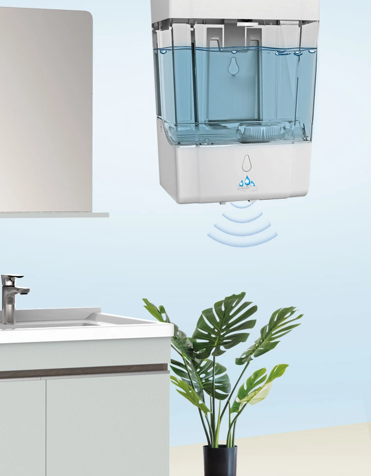 Infrared Touchless Automatic Soap-Dispenser 600ml Dispenser Wall-Mounted Sensor Auto Sanitizer Dispenser Automatic Dispenser Sensor Dispenser