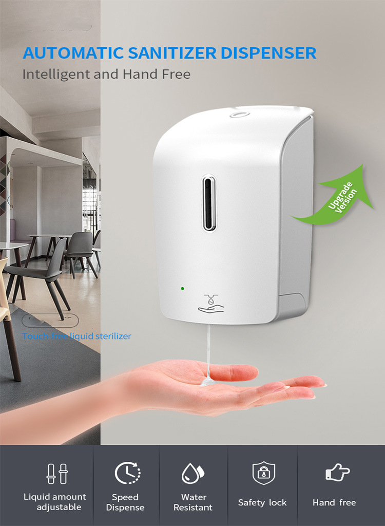 Automatic Hand Sanitizer Dispenser Touch Free Hand Sanitizer Dispenser