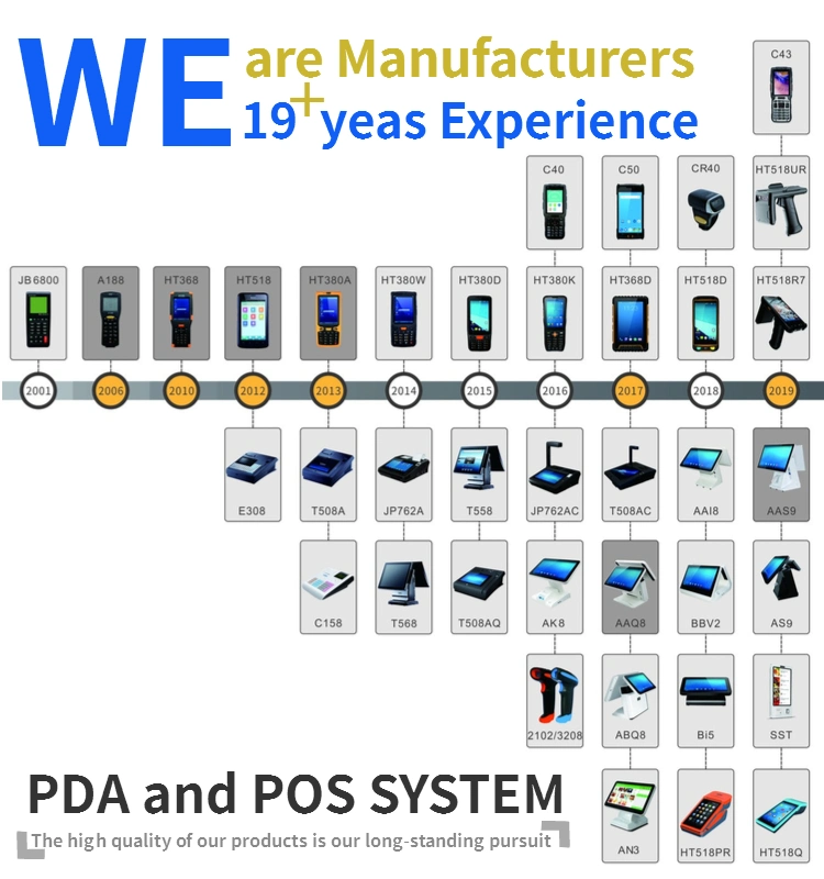 Dual Touch Screen Tablet POS System All in One Cash Payment Billing Electronic Cash Register