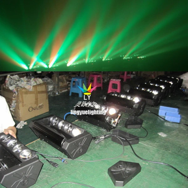 8X10W RGBW 4in1 LED Dicso DJ Beam Spider Moving Head Light