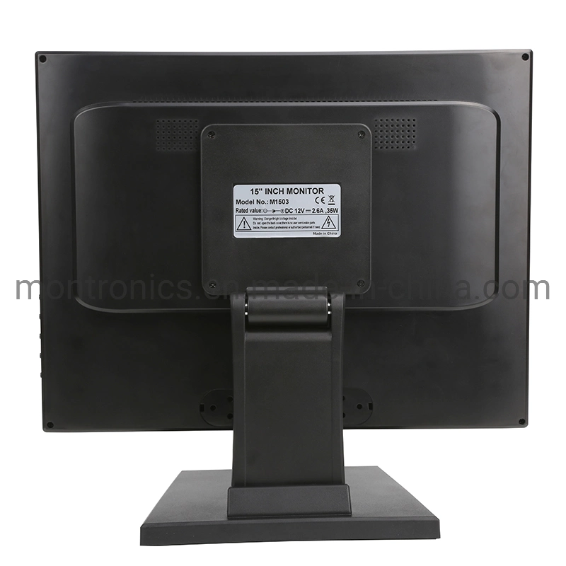 Cheap POS 15 Inch Touch Screen Monitor Resistive Touch Display