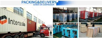 Air End Affortable China Screw Air Compressor of Twin-Stage Rotor Screw Compressor