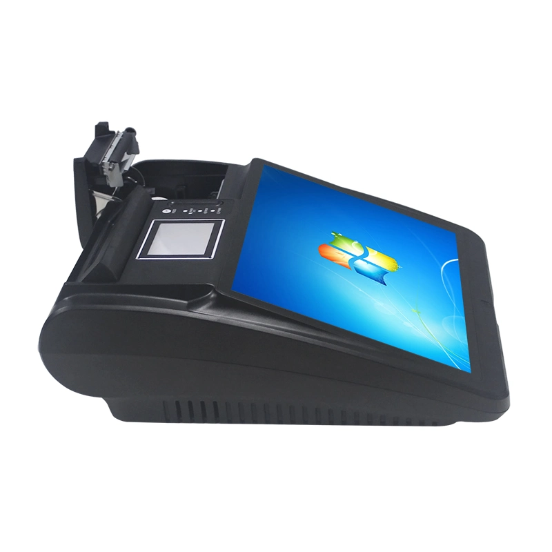 (POS-M1401) 14.1 Inch Touch Screen POS System with Printer and Scanner