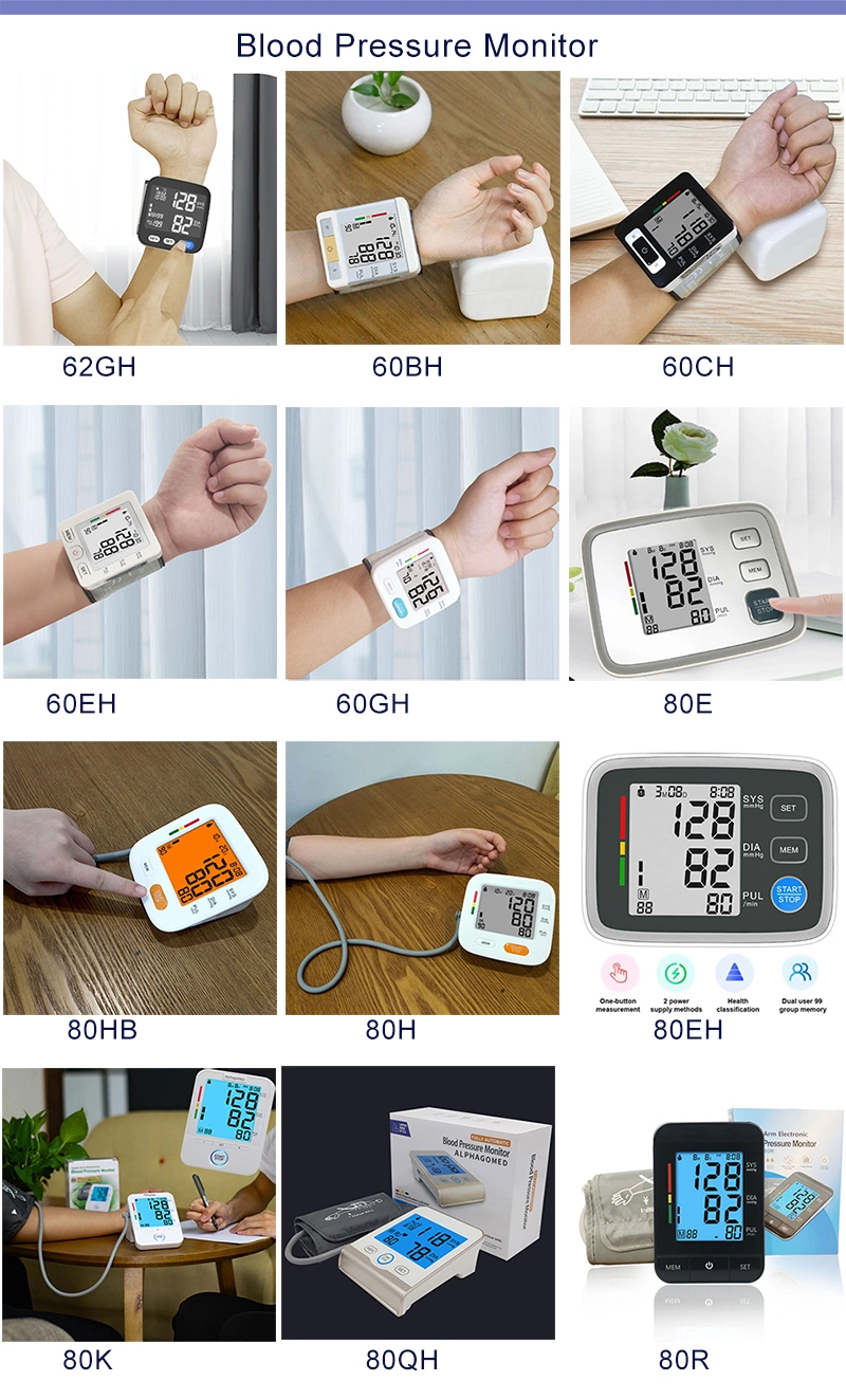 80e Best Blood Pressure Monitor Cuff 24 Hour Bp Monitor Home Wrist Digital Blood Pressure Monitor