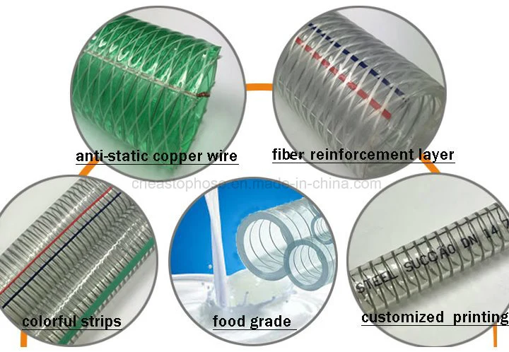Antistatic Powder Hose, Petroleum Delivery Hose, Steel Wire Reinforced Hose