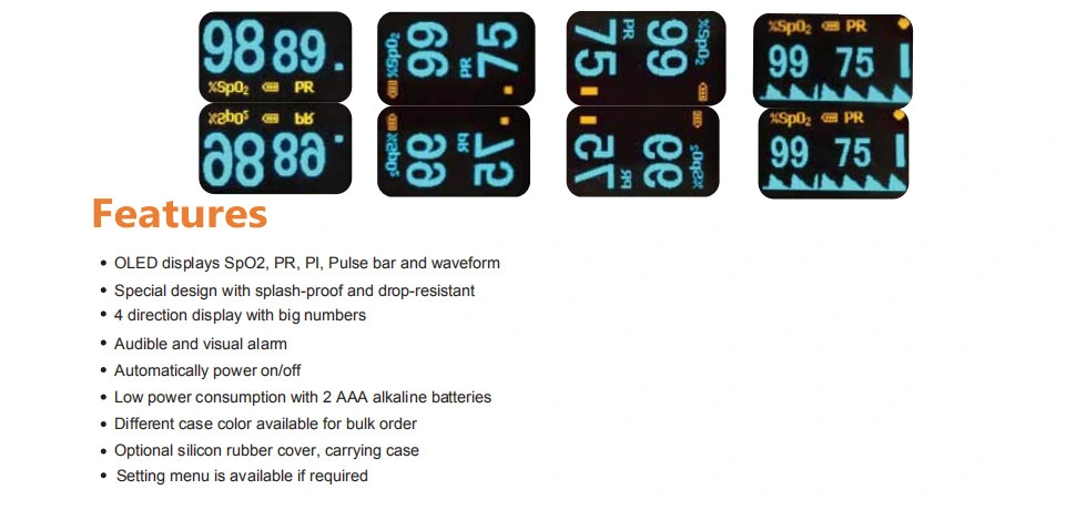 Made in China Pretection Products Oximeter Best Oximeter Use Oximeter Levels