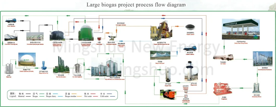 Cstr Biogas Project Anaerobic Digestion Steel Tank Reactor