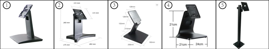 Metal Pole Stand of POS Cash Register Accept Customized POS Manufacturer