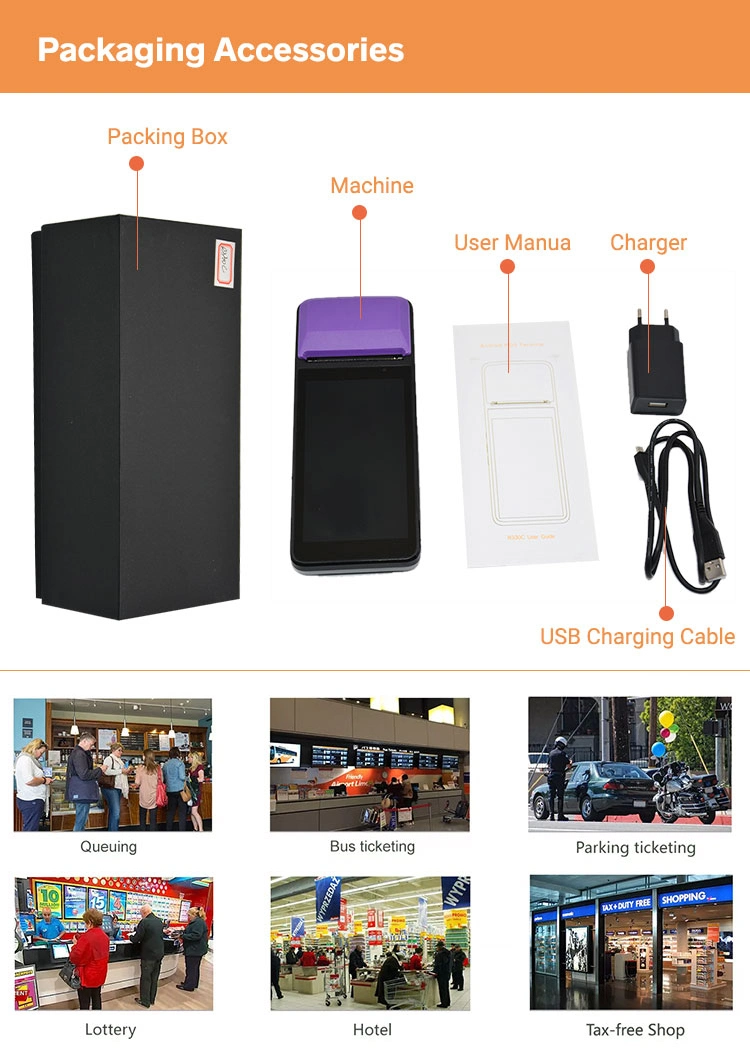 Billing POS Machines Terminal Price Point of Sale Order Cash Register Mobile POS System (R330C)