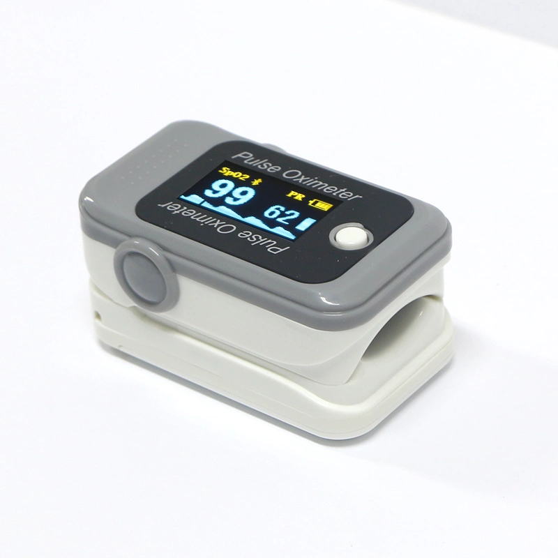 CE0123 Approval OLED Display Bluetooth Blood Oxygen Analysis Portable Pulse Oximeter