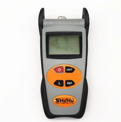 Portable Shinho X-5001 Optical Power Meter Fiber Optic Power Meter with FC/Sc Adapters