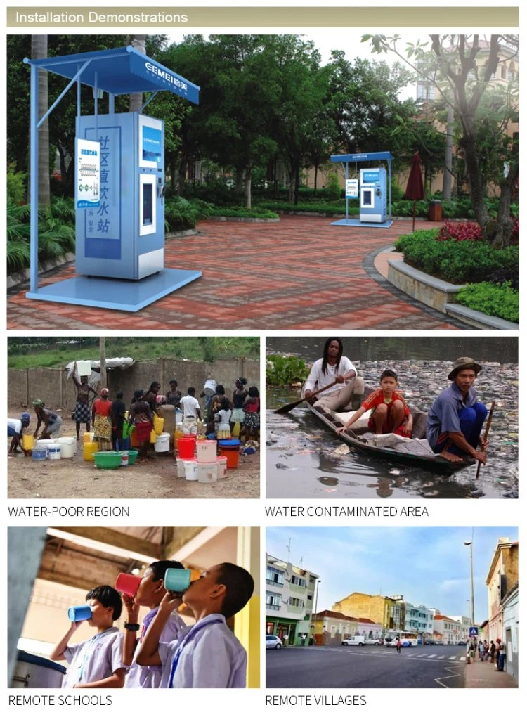 RO Water Vending Machine with Ozone and Ultraviolet Double Sterilization