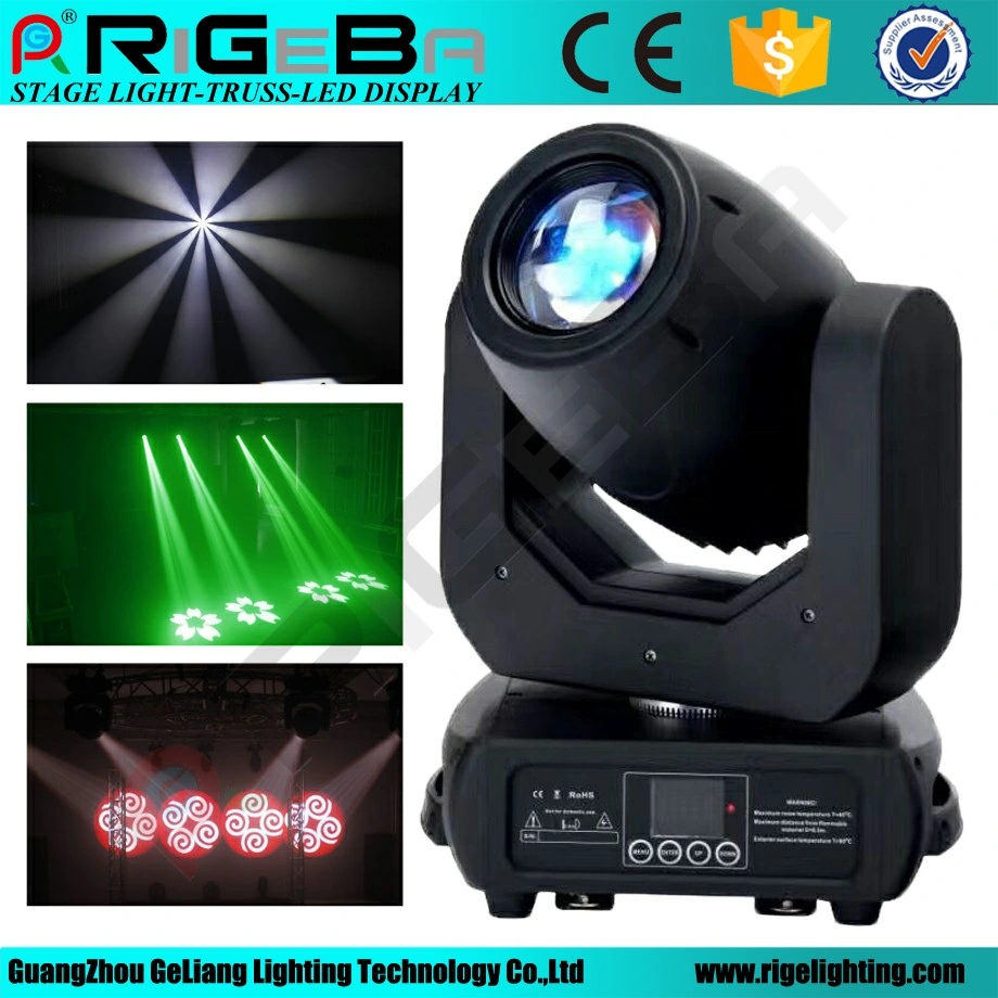 Rigeba DJ Disco Stage High Power 150W LED Beam Moving Head Light for Party Events