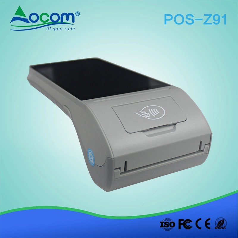 Rugged Handheld Android POS Terminal with Printer