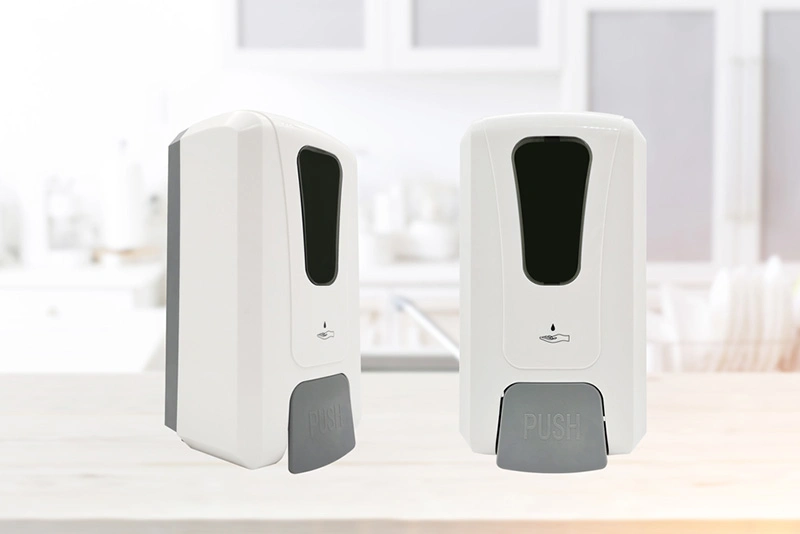 Battery Operated Wall Mounted Manual Soap Dispenser Hand Sanitizer Liquid Gel Dispenser 1200ml