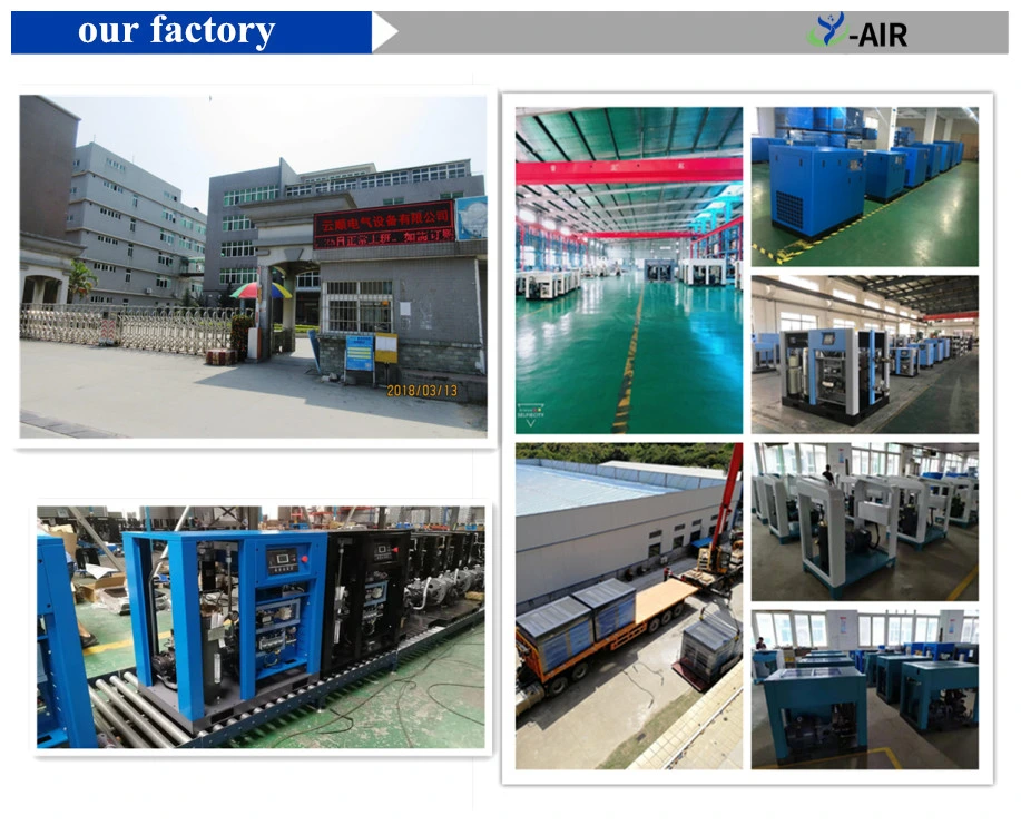 Factory Direct Sale 162kw-522kw Stationary Diesel Air Compressor Rotary Screw Air Compressor