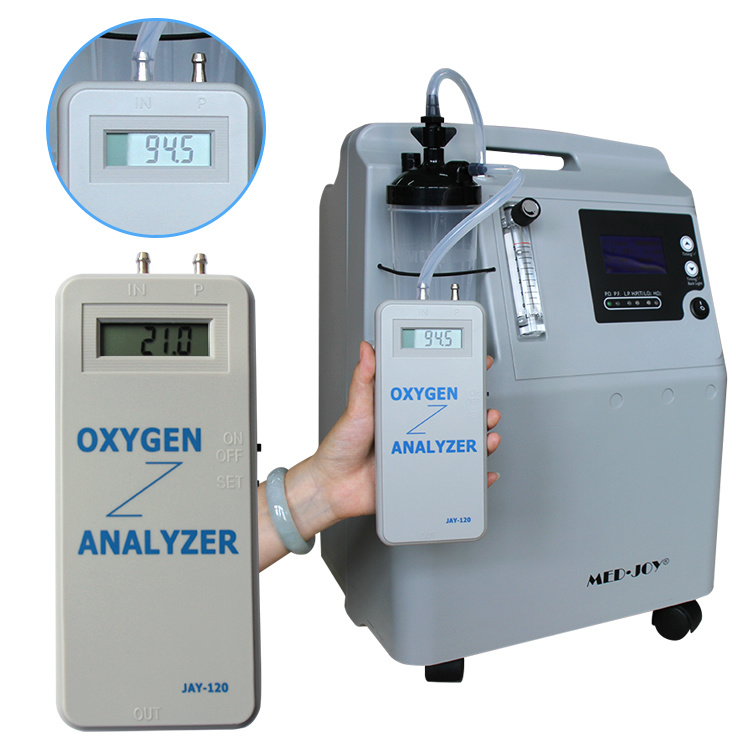 Handle Oxygen Analyzer Jay-120 Detect Oxygen Purity