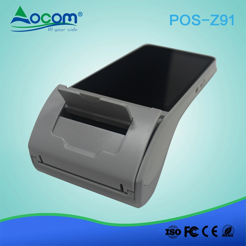 Factory Supply Portable Android POS Terminal with Built in Printer