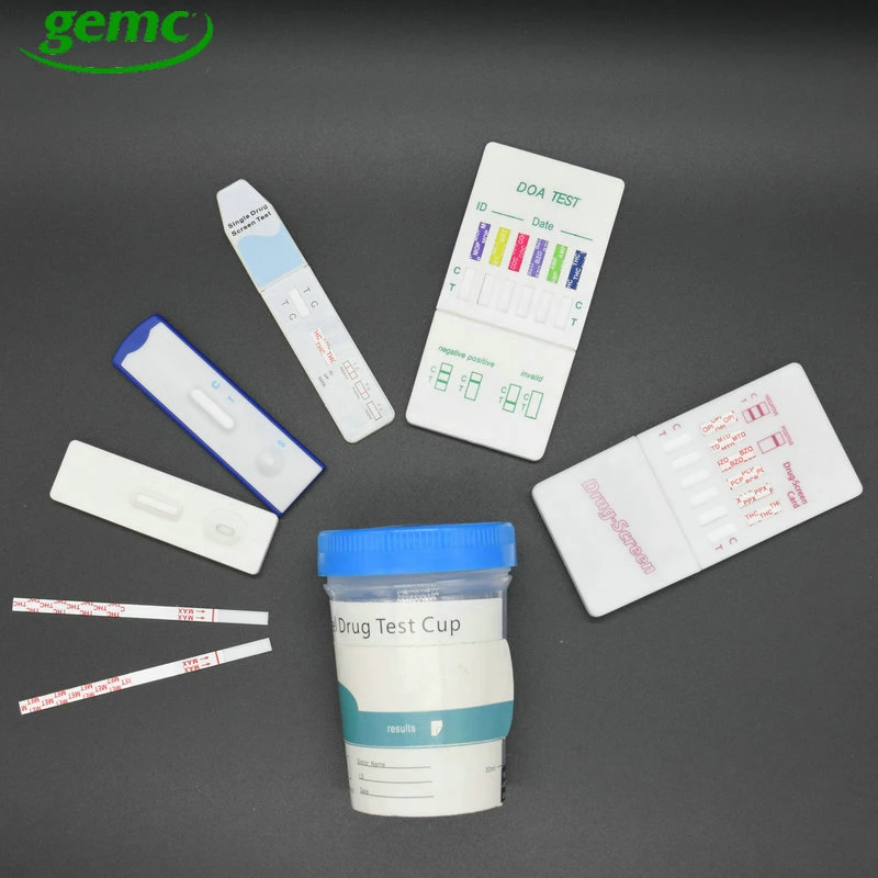 Rapid Test Kits Drug Abuse Test Marijuna Test Thc Urine Diagnostic Test (CE ISO)