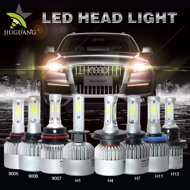 6500K H11 H13 H4 9005 9004 9007 40W Car 8000lm H7 LED Headlight