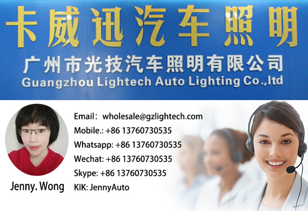 Lightech Wholesale 4800lumen A4 4sides 9012 LED Headlight