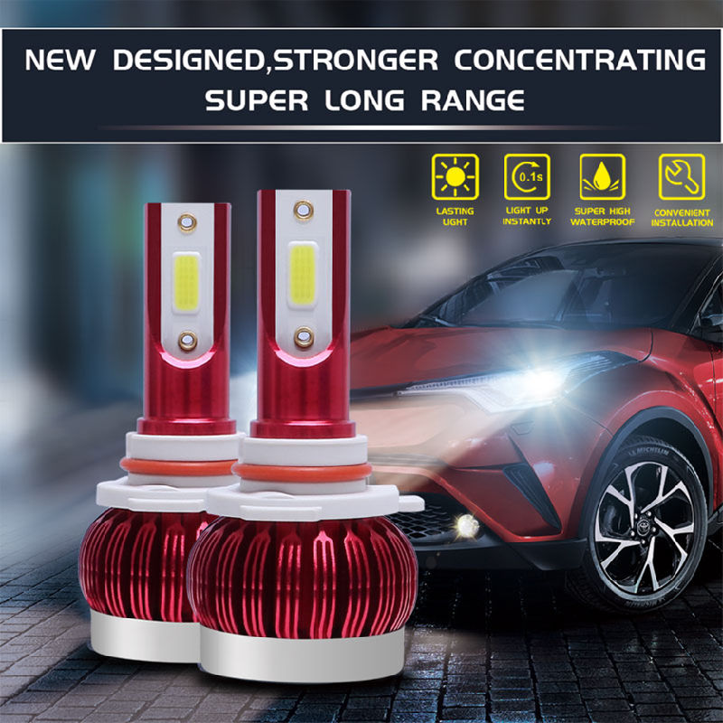 Car LED Light Bulb 9-36V 80W Headlamp 16000lm LED Headlight