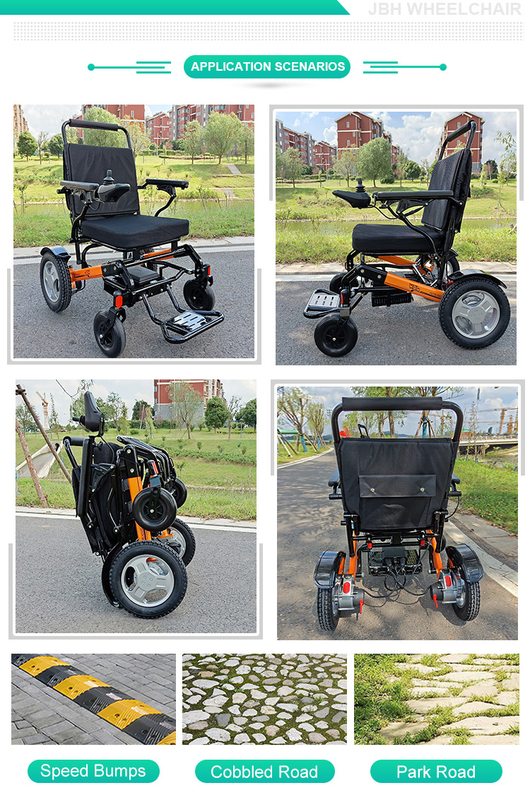 Powered Electric Automatic Wheelchair for Travel