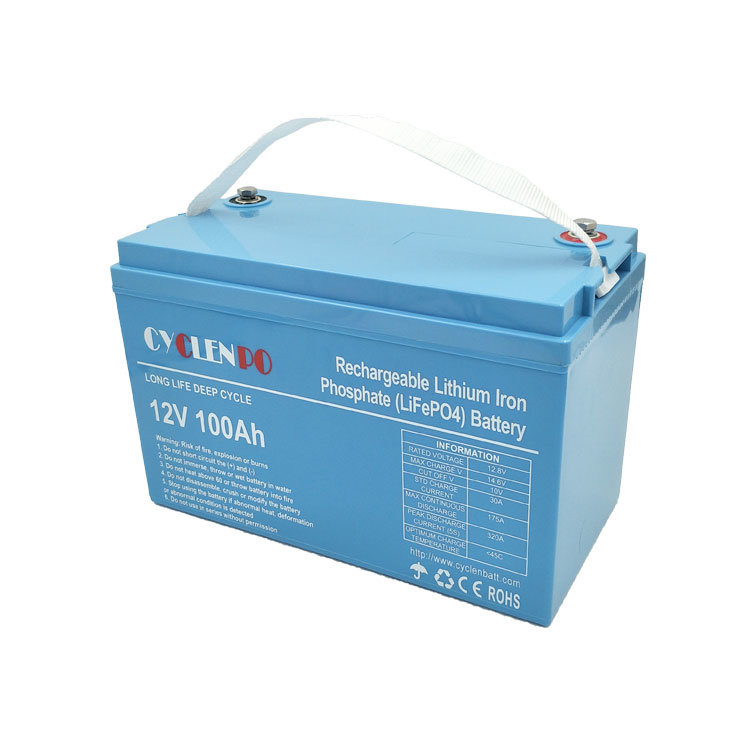 Lithium RV Marine Solar Battery Pack 12V 100ah Bateria Akku 12 Volts with BMS Protection