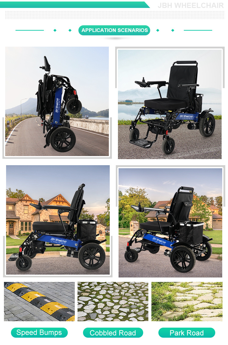 Powered Remote Electric Wheelchair for Travel