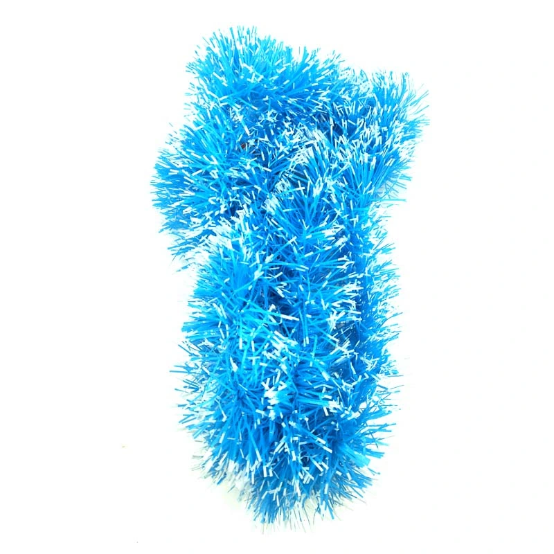 200cm Colorful Christmas Decoration Bar Tops Ribbon Garland Christmas Tree Ornaments White Dark Green Cane Tinsel Party Supplies