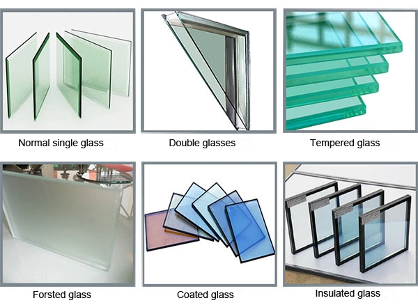 House Decoration PVC/ UPVC/ Vinyl Profile Double Glazing Window