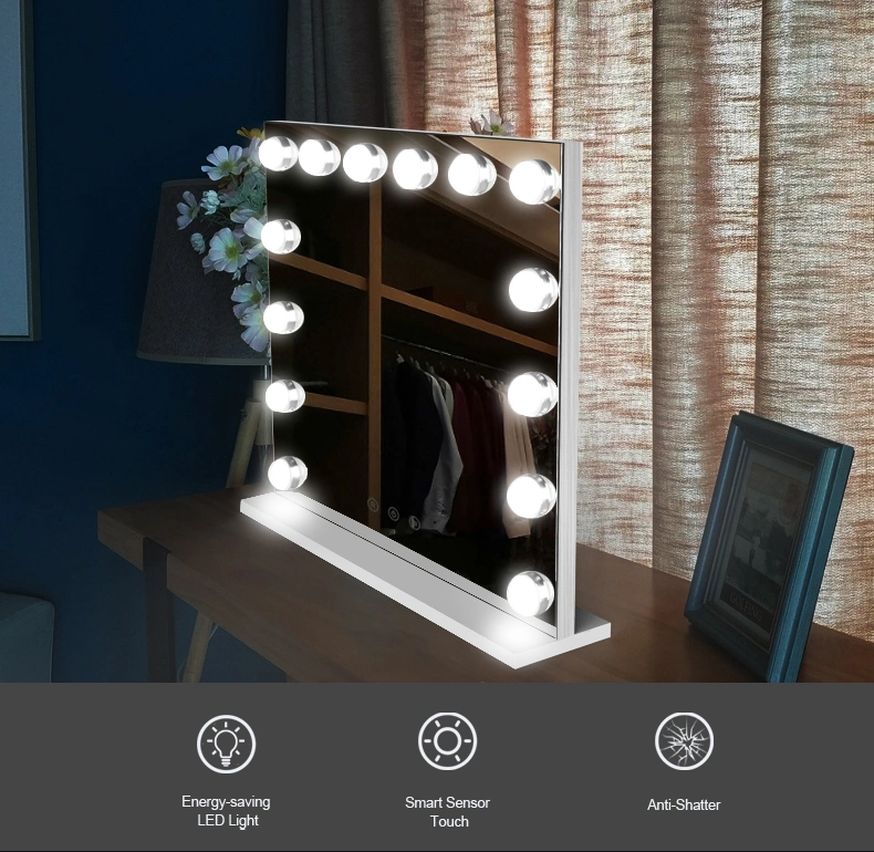 Newest High Definition Home Decor Mirror Hollywood Mirror for Home Decorations