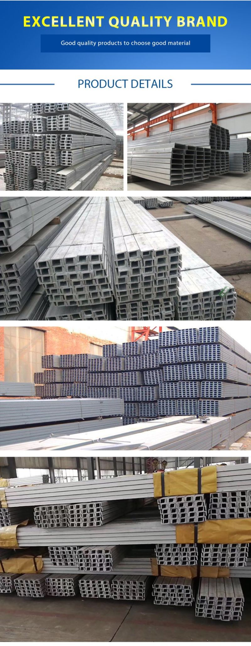 Steel Channel U Shape and C Shape U Channel