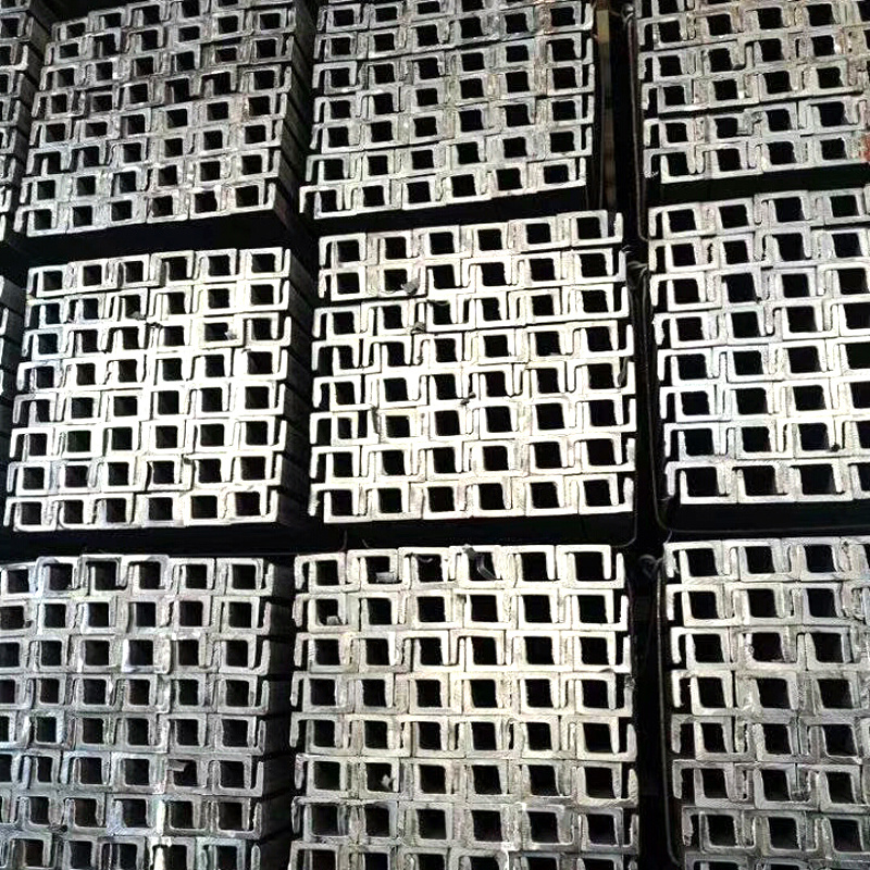 Strut Mild Slotted Channel/Metal U Channel/Unistrut Sizes Galvanized Structural Hot Dipped Galvanized Unistrut C Channel Steel Perforated C Channel From China