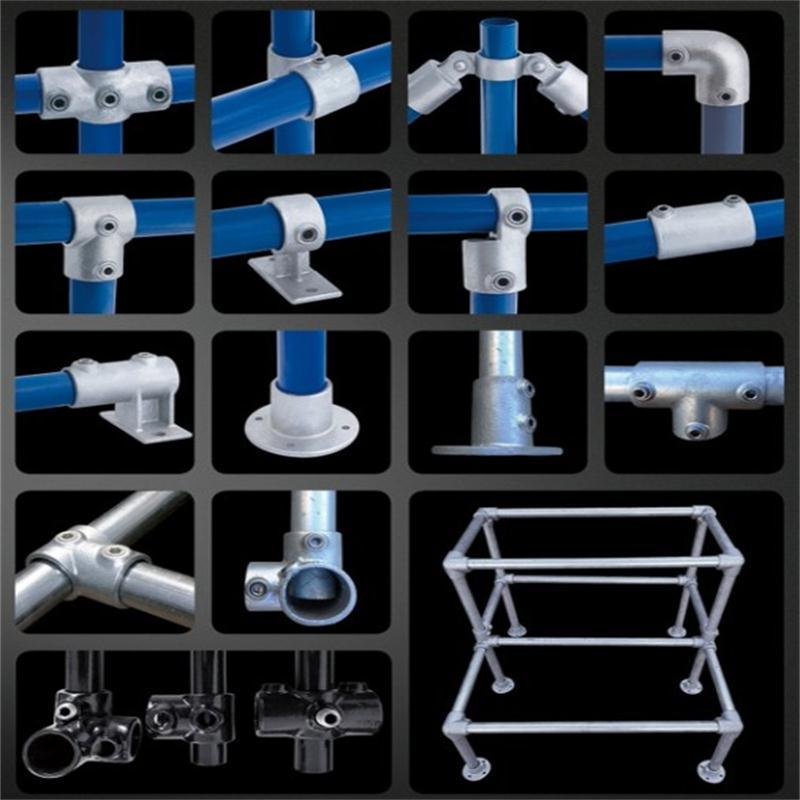 Key Clamp Pipe Clamp Fittings Cast Iron Tube Clamps