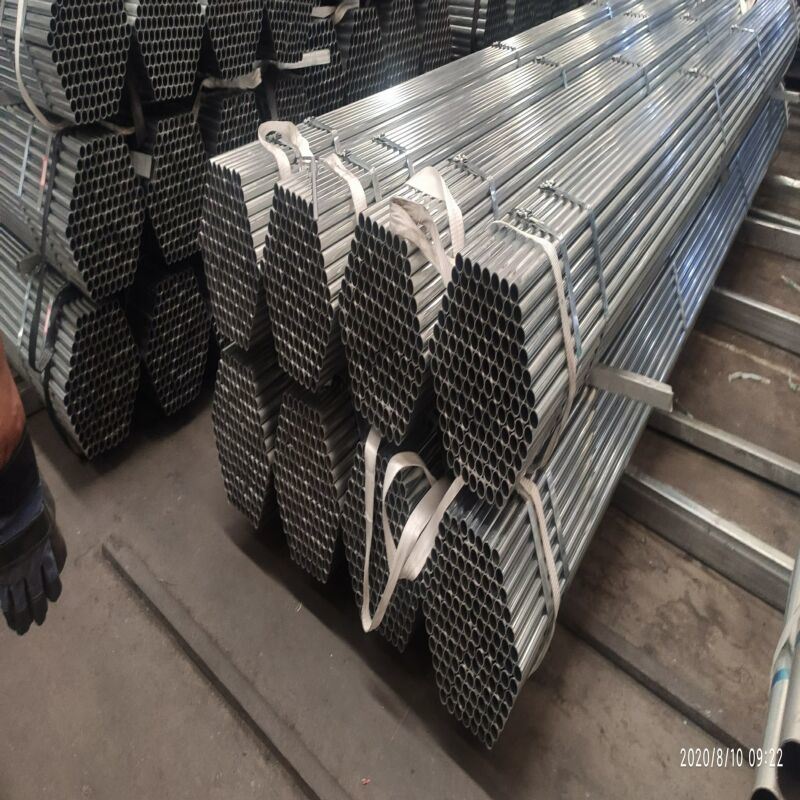 Black Galvanized 25mm Steel Tubing/Ms Tubing/High Tensile Steel Tubing