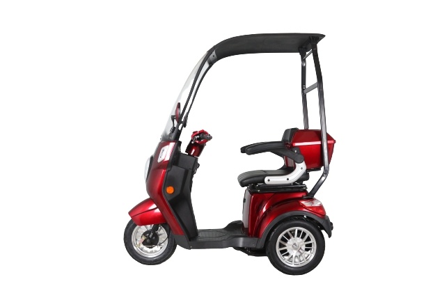 Electric Tricycle Scooter and Electric Tricycle with Roof for Passengers