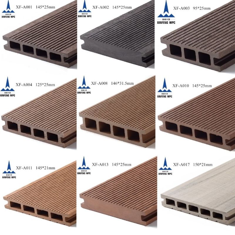 Grooved Deck Board Deep Stripe WPC Decking/Flooring