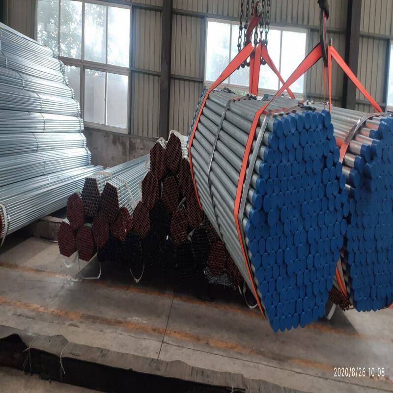 Black Galvanized 25mm Steel Tubing/Ms Tubing/High Tensile Steel Tubing