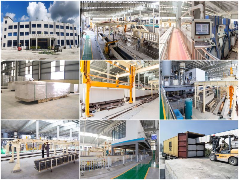 Ecotrend AAC Panels Heat Resistant Concrete Wall Panels for Floor