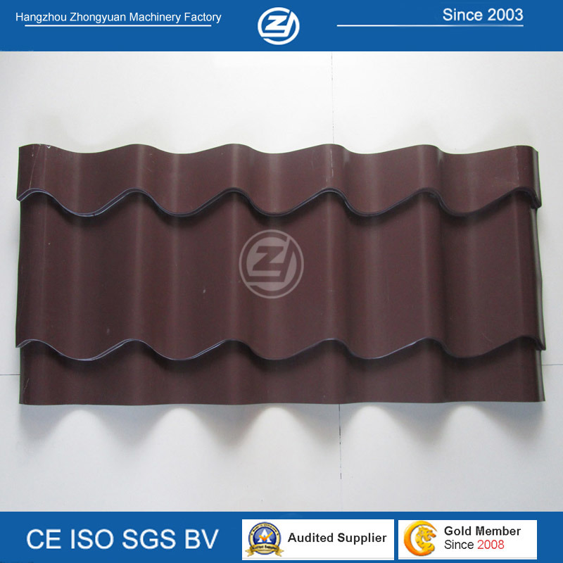 Steel Formed Tile Corrugated Roofing Metal Steel Roofing Sheet by Cold Roll Forming Machine