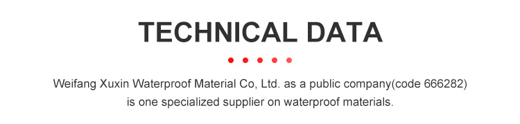PP PE Waterproof Membrane Flexible Waterproof Material Breathable Waterproof Membrane