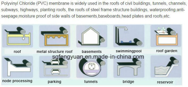 PVC Waterproof Membrane for Roofs