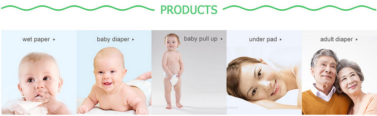 Clothlike Breathable Ultra Thin Disposable Baby Diaper