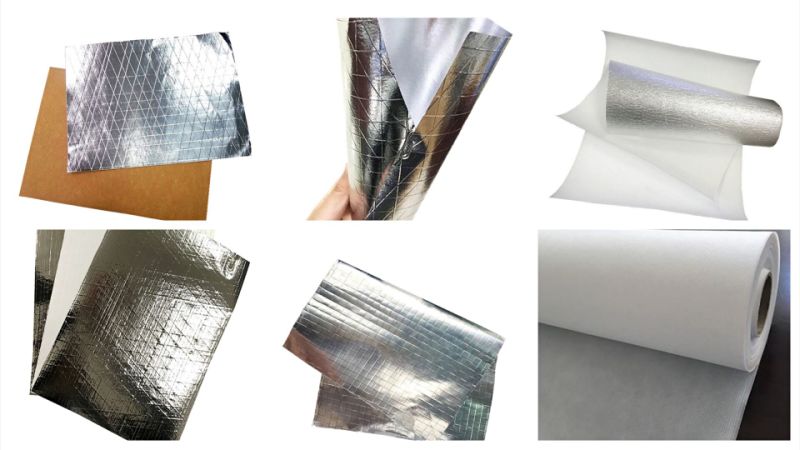 Flame Retardant Waterproof Material Insulation Aluminum Membrane