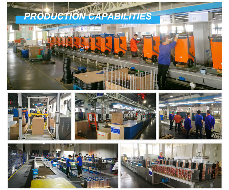 New Designed Movable Commercial with Handle Dehumidifiers for Basement Warehouse