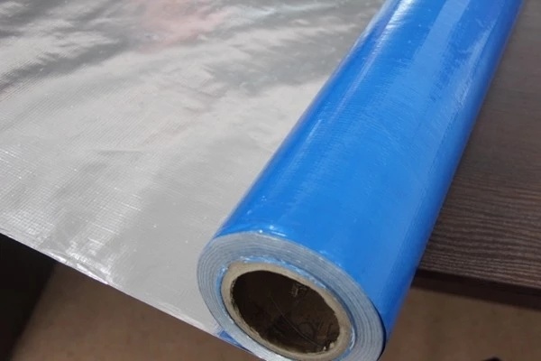 Reflective Foil Woven Vapor Barrier